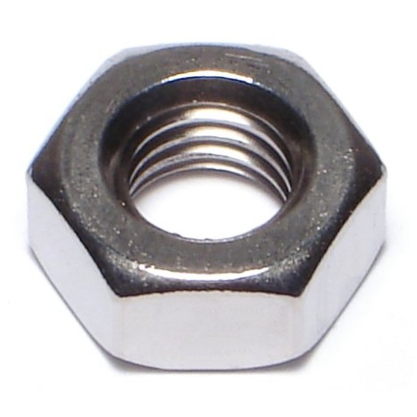 Midwest Fastener Hex Nut, M10-1.50, Stainless Steel, Not Graded, 100 PK 55122